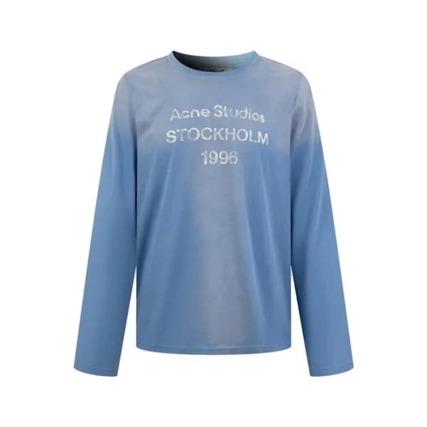 아크네 남/녀 프린트 스웨트 셔츠 - Acne Unisex Sweatshirt With P… - 1