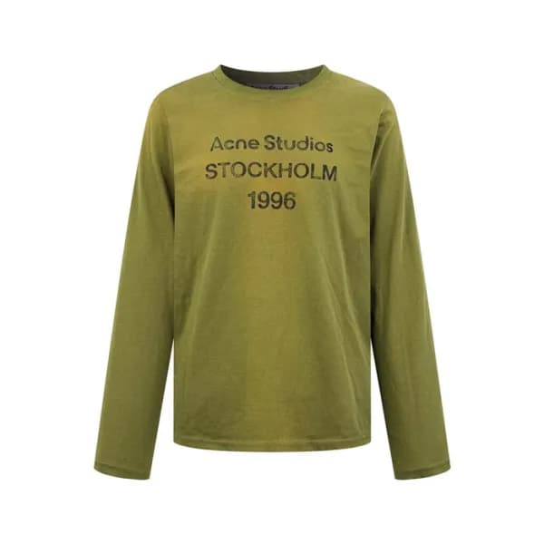 아크네 남/녀 프린트 스웨트 셔츠 - Acne Unisex Sweatshirt With P… - 1