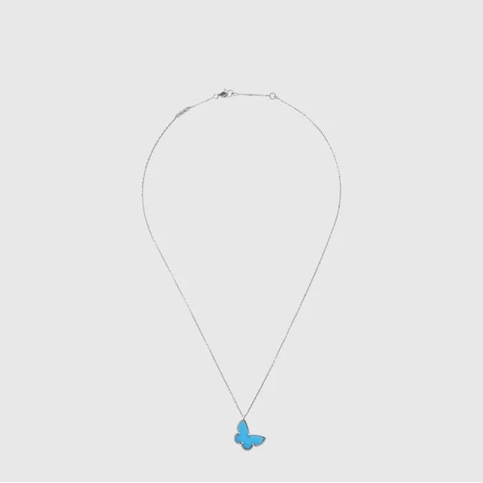 반클리프 아펠 여성 스위트 알함브라 버터플라이 펜던트 네크리스 - Van Cleef & A… - 1
