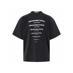 알렉산더왕 남성 라운드 반팔티 - Alexander wang Mens Round Tshir…