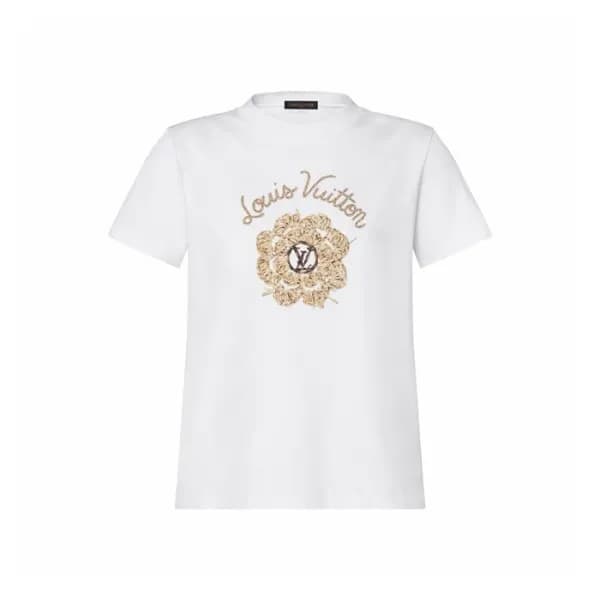 루이비통 여성 반팔 셔츠 - Louis vuitton Womens Round Tshirt - lvc16383x