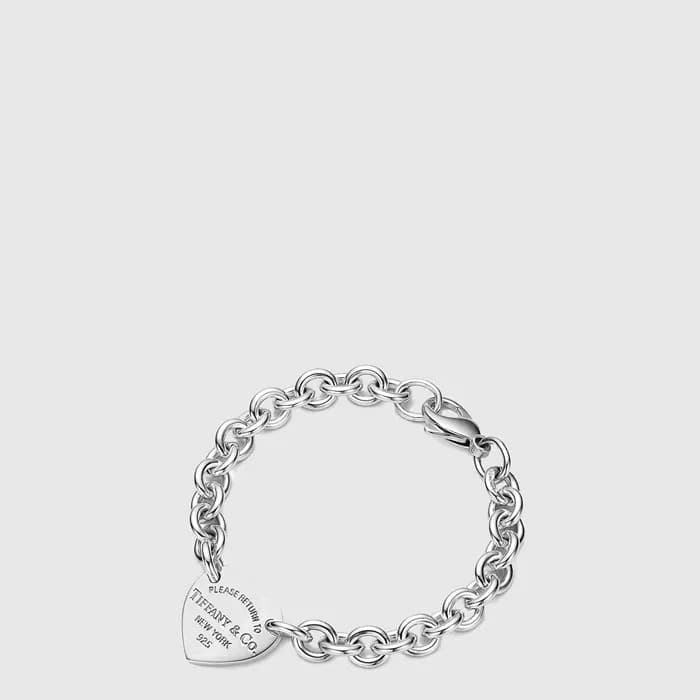 티파니 여성 하트 태그 브레이슬릿 - Tiffany & Co Womens Heart Tag Bracelet - acc9284x - 1
