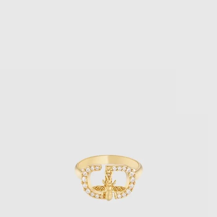 디올 여성 쁘띠 CD 비 링 - Dior Womens Petit CD Bee Ring - acc9729x