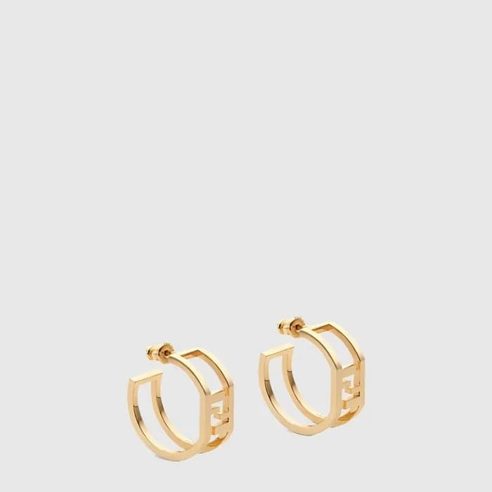 펜디 여성 FF 이어링 - Fendi Womens FF Earring - acc10344x - 1