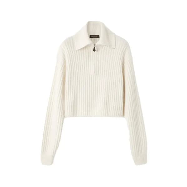 로로피아나 여성 집업 스웨터 - Loro Piana Womens Zip Up Sweater - lpc18036x - 1