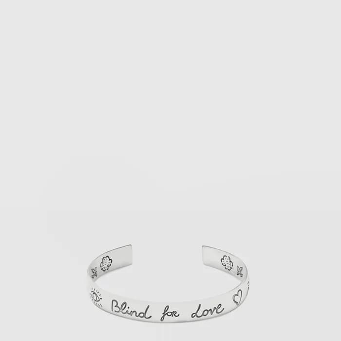 구찌 여성 블라인드 포 러브 브레이슬릿 - Gucci Womens Blind for Love Bracelet - acc10858x - 1
