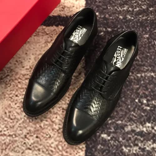 Salvatore Ferragamo 2016/17 Mens Business Leather … - 1