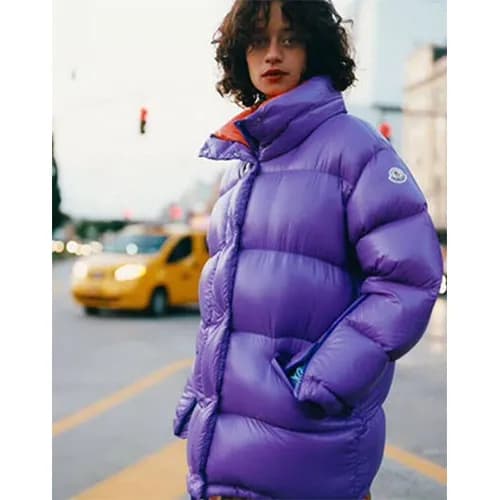 [몽클레어] 17 다운코트 여성용 퍼플 90% 오리털 mo0014m - Moncler 17… - 1