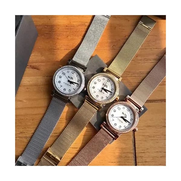 COACH LADIES QUARTZ - 코치 레이디스 쿼츠,3색(실버,옐로우 골드,로즈 … - 1