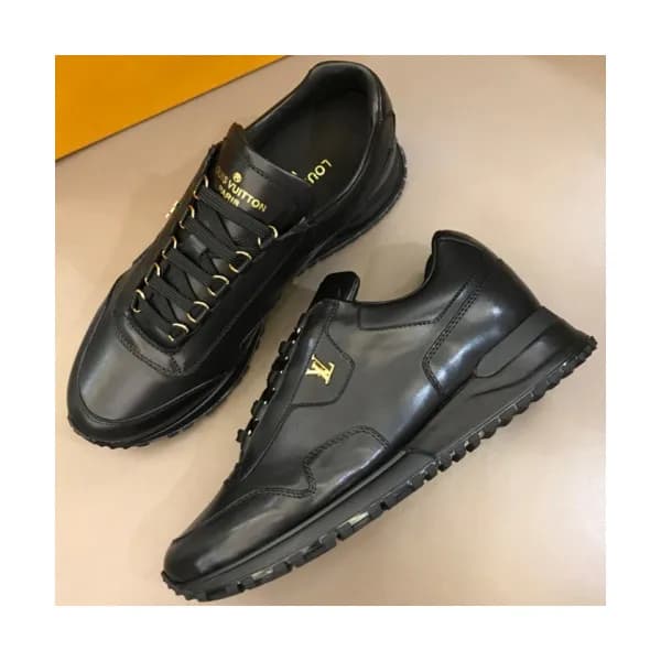 LOUIS VUITTON 2018 MENS LEATHER running shoes/skea… - 1