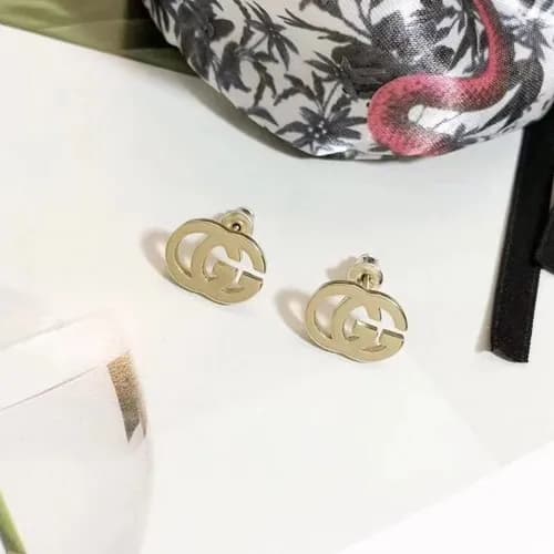 GUCCIr Yellow Gold Earring - 구찌 여성용 18k도금 옐로우골드 귀… - 1