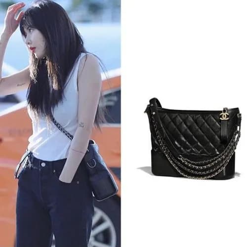 Chanel 2018 Gabrielle Hobo Shoulder Bag ,28CM - 샤… - 1