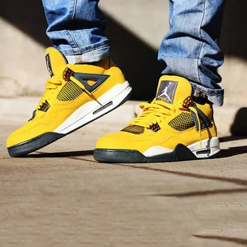 Air Jordan 2019 Mens 4Retro LS Lightning - 에어조던 4레… - 1