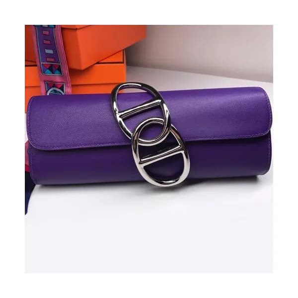 Hermes Egee Swift Leather Clutch Bag - 에르메스 에게 스위… - 1