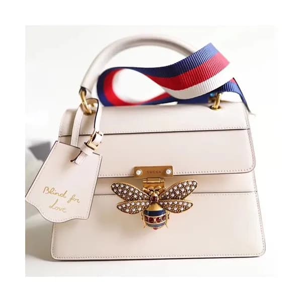 Gucci GG Queen Margaret Leather Tote Shoulder Bag,… - 1