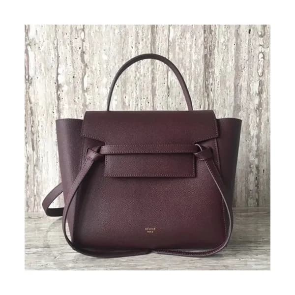 Celine Leather Belt Shoulder Bag,23CM - 셀린느 레더 벨트 … - 1