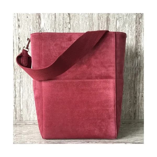 Celine Leather Sangle Shoulder Bag,33CM - 셀린느 레더 상… - 1