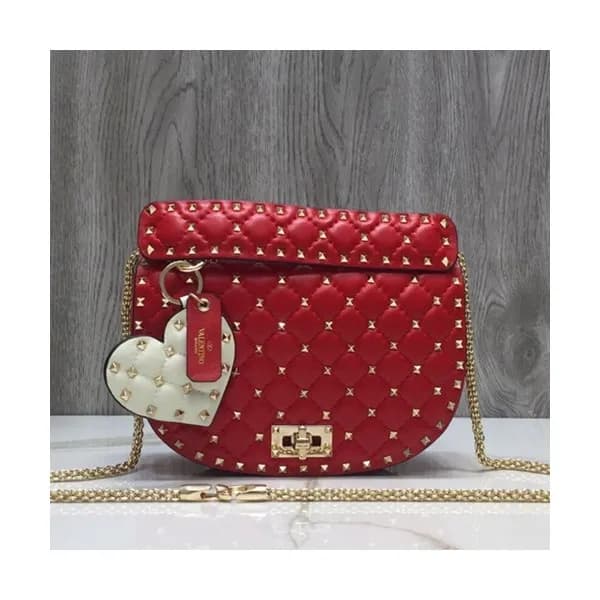 Valentino 2019 Leather Rockstud Spike Tote Shoudle… - 1