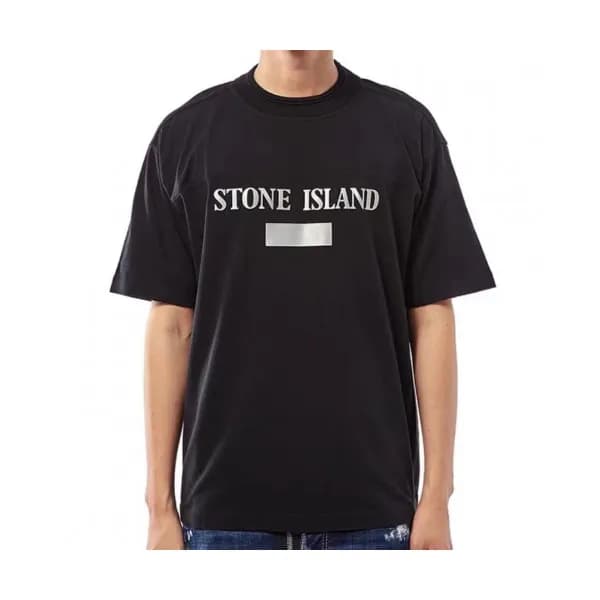 Stone Island 2019 Mens Light Reflection Logo Cott… - 1
