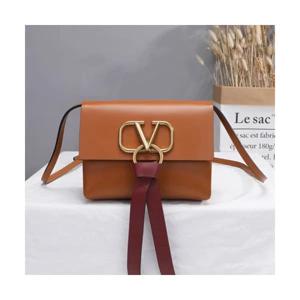 Valentino 2019 V-ring Leather Super Mini Shoudler … - 1
