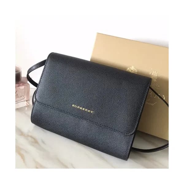 Burberry 2019 Leather Clutch Shoulder Cross Bag, 2… - 1