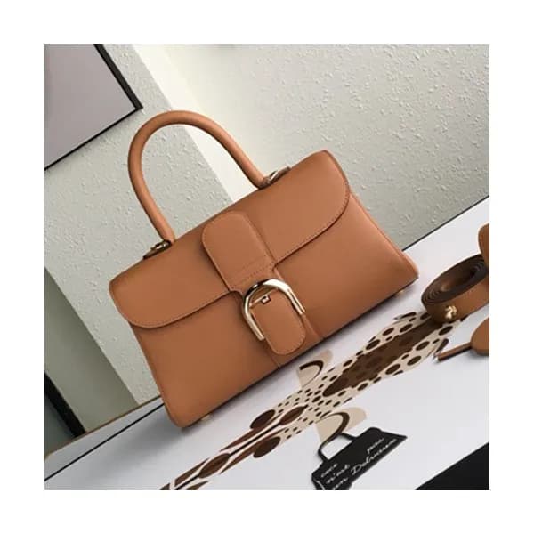 Delvaux 2019 Leather Tote Shoulder Bag,28s CM - 델보… - 1
