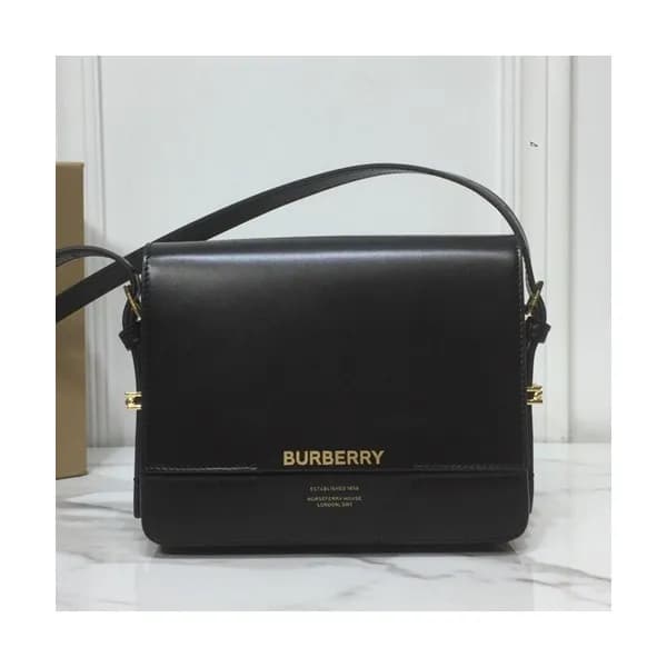 Burberry 2019 Grace Leather Small Shoulder Bag, 19… - 1