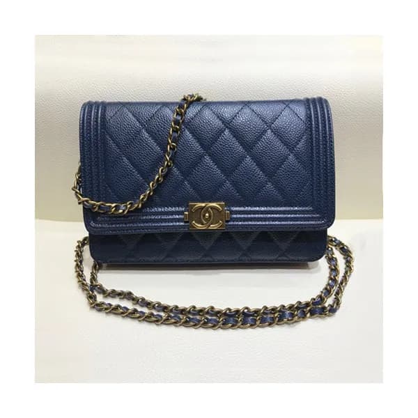 Chanel 2019 WOC Chain Cross Bag,19CM - 샤넬 2019 WOC… - 1
