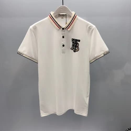 Burberry 2019 Mens Logo Cotton Short Sleeved Tshir… - 1