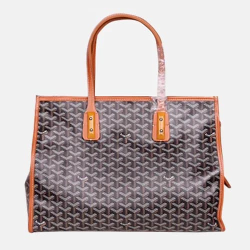 Goyard 2019 PVC & Leather Tote Shopper Bag - 고야드 2… - 1