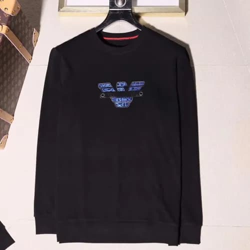 Armani 2019 Mens Crew Neck Wool Sweater - 알마니 남성 … - 1
