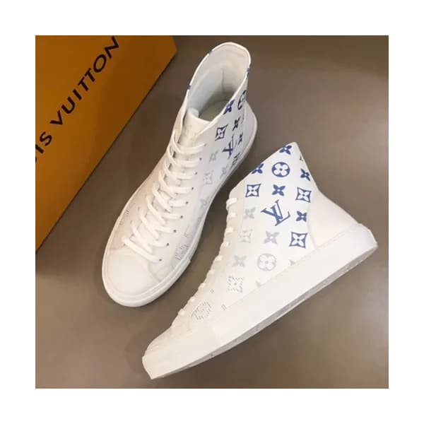 Louis vuitton 2019 Mens Leather Sneakers - 루이비통 2… - 1
