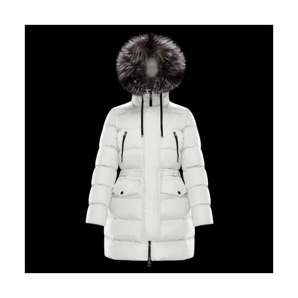 Moncler 2019 Womens Patch Logo Modern Long Down Pa… - 1