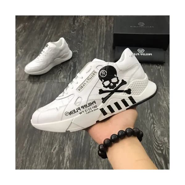 Philipp plein 2019 Mens Leather Sneakers - 필립플레인 … - 1