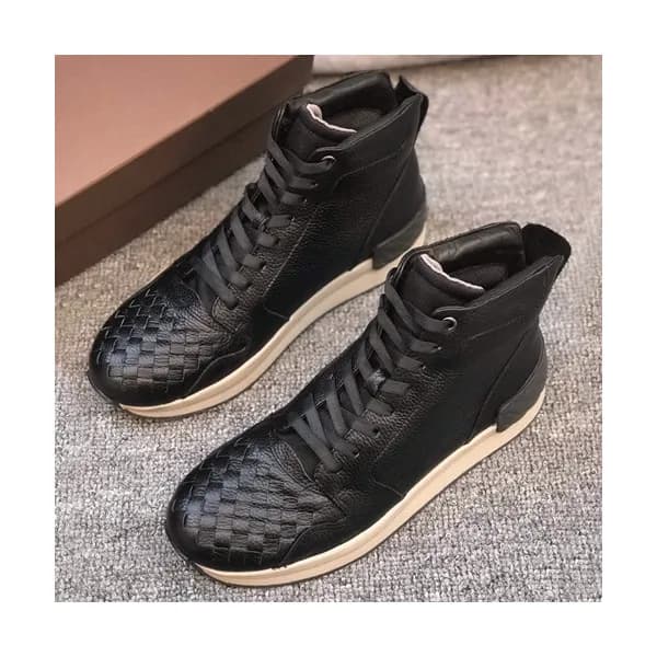 Bottega Veneta 2019 Mens Leather Sneakers - 보테가베네타… - 1