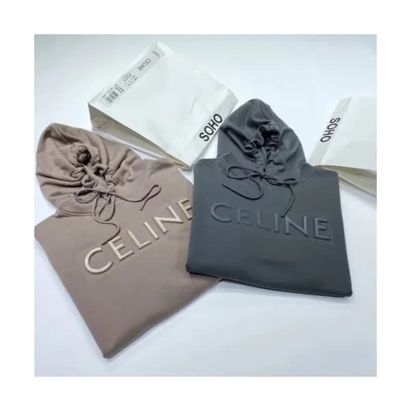 Celine Mens Oversize Hooded - 셀린느 남성 오버사이즈 후드티 - c… - 1