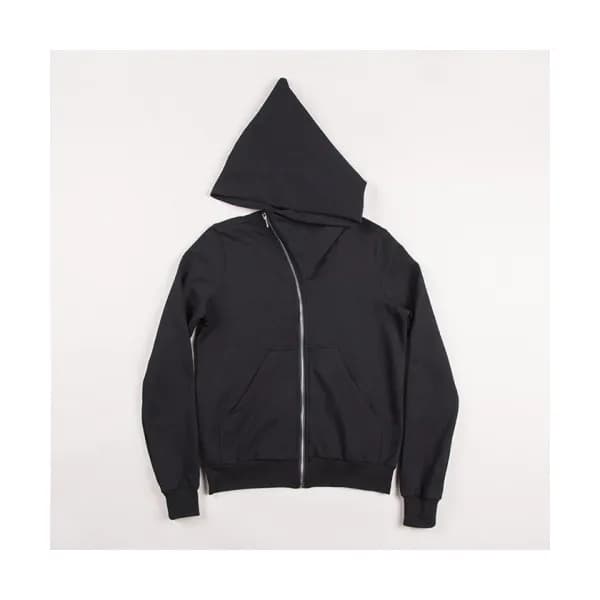 Rick Owens Mens Logo Cotton Zip-up Hooded - 릭오웬스 남… - 1