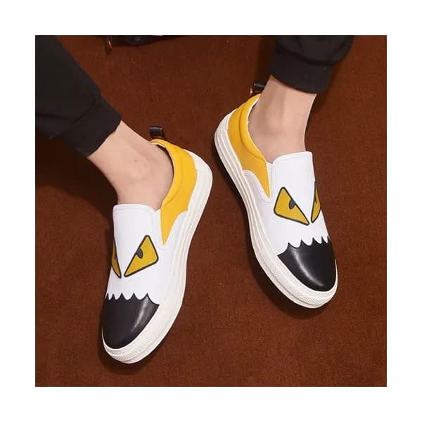 Fendi 2019 Mens Leather Slip On - 펜디 2019 남성용 레더 슬… - 1