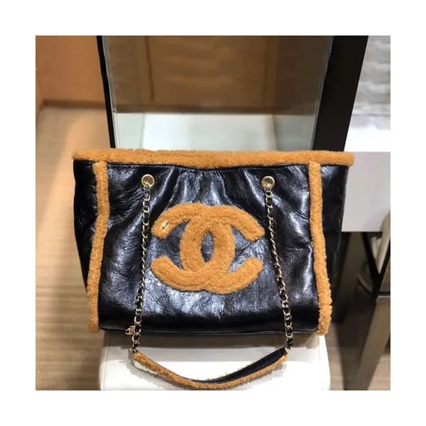 Chanel 2019 Women Tote Shoulder Shopper Bag,33cm -… - 1