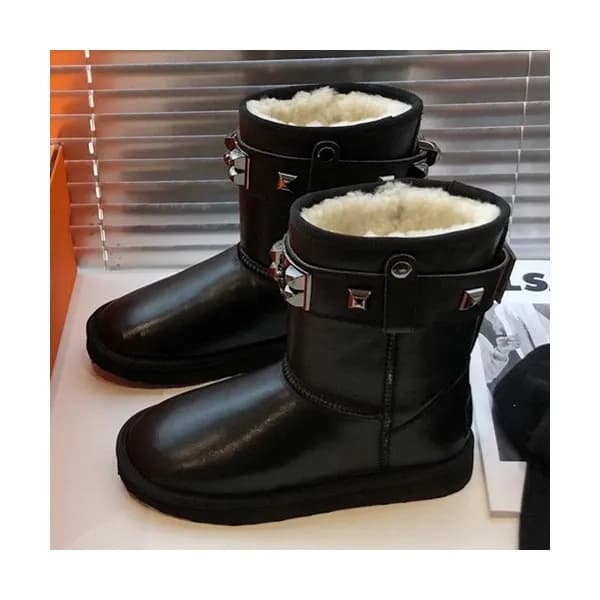 Hermes 2019 Ladies Leather Boots - 에르메스 2019 여성용 … - 1