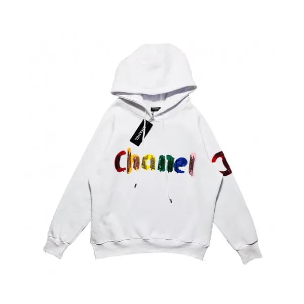 Chanel 2019 Mm/Wm Logo Oversize Cotton HoodT - 샤넬 … - 1