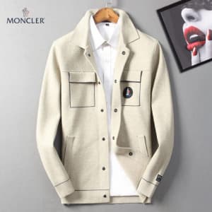 Moncler 2019 Mens Patch Logo Knit Jacket - 몽클레어 2… - 1