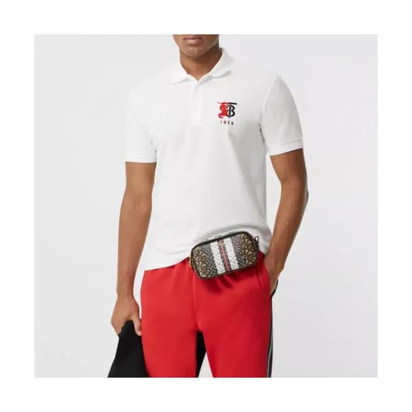 [버버리]Burberry 2019 Mens Logo Cotton Polo Short Sle… - 1