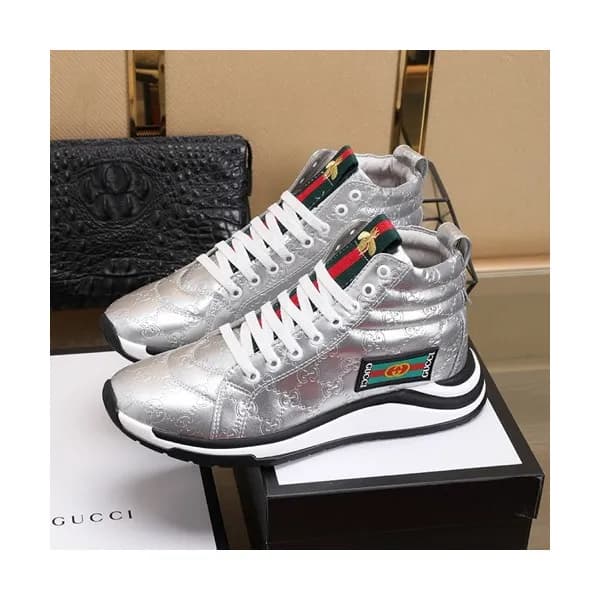 Gucci 2020 Mens Leather Sneakers - 구찌 2020 남성용 레더 … - 1