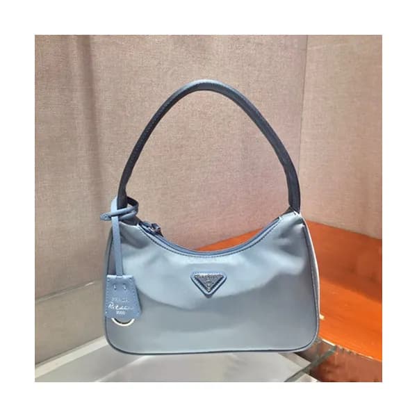 Prada 2020 Nylon Hobo Tote Shoulder Bag,23CM - 프라다… - 1