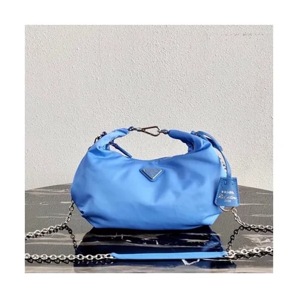 Prada 2020 Nylon Hobo Tote Shoulder Bag,27CM - 프라다… - 1