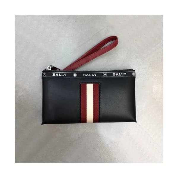 Bally 2020 Leather Clutch Bag,20cm - 발리 2020 레더 남… - 1