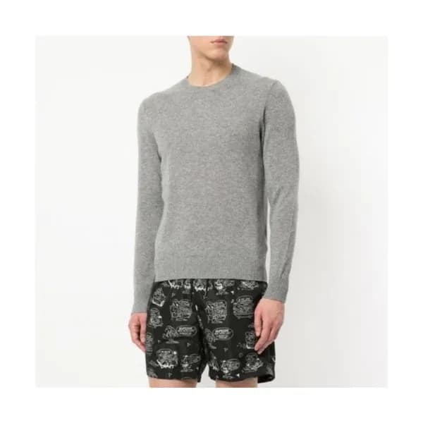 Moncler 2020 Mens Retro Logo Crew-neck Sweaters - … - 1