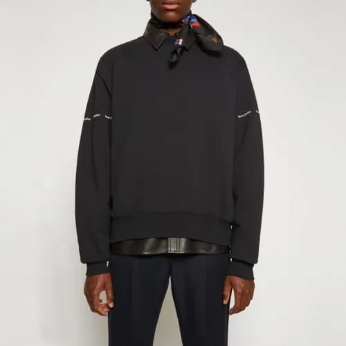 Acne 2020 Mm/Wm Logo Oversize Cotton Man-to-man - … - 1