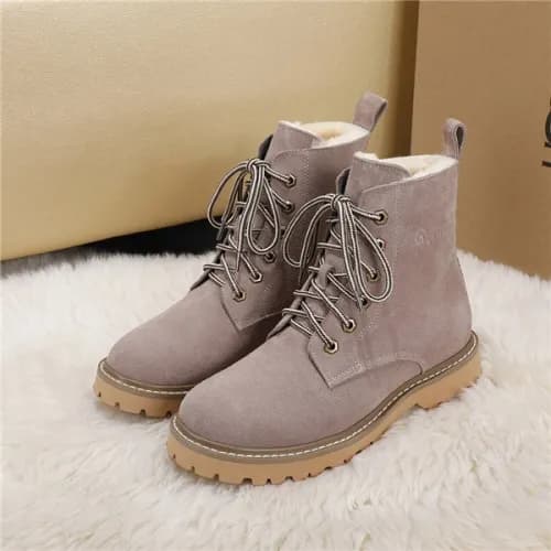 Ugg 2020 Women's Leather Wool Ankle Boots - 어그… - 1